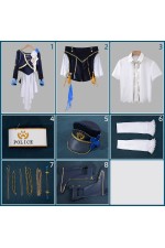 2XXT Cosplay Vtuber Shioriha Ruri NIJISANJI 8th Anniversary LIVE CONCERTO Cosplay Costume